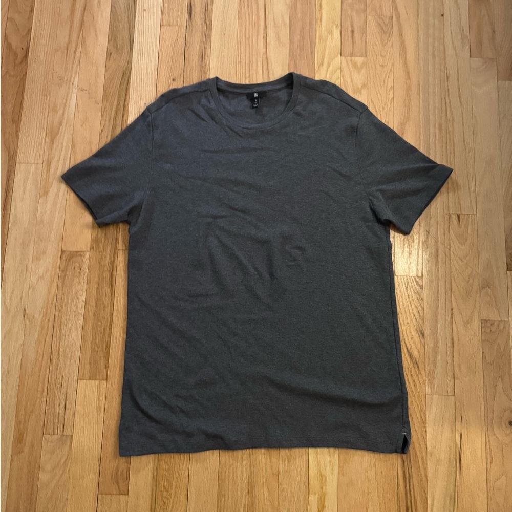 Banana Republic Gray Short Sleeve Tee Tall